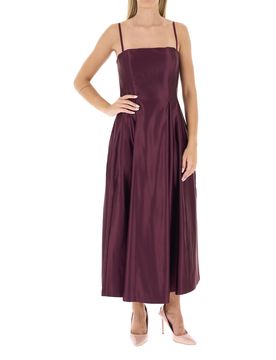 Abito in satin BORDEAUX XS