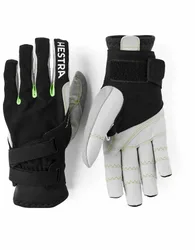 Wasserabweisende und winddichte Handschuhe für Langlaufski XC Ergo Grip Shark Glove Black/Light grey für Herren Größe 8 schwarz