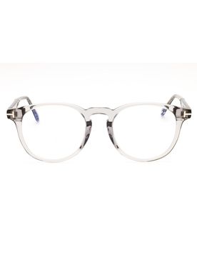 FT5891-F-B acetate Round Unisex's Eyeglasses
