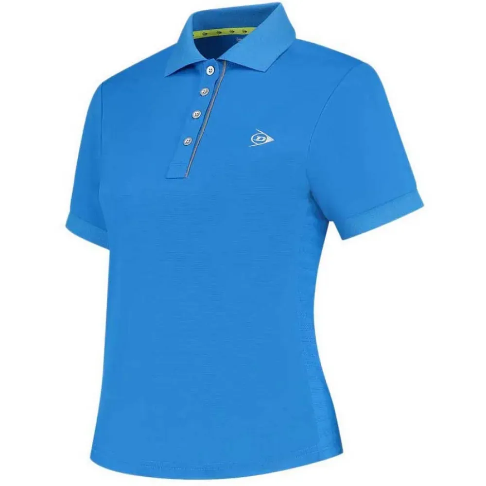 Club Short Sleeve Polo Royal Blue M - Dunlop - FashionsVida
