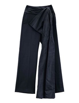 Pantaloni con fiocco in taffeta Karl Studio