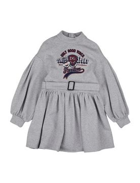 Dolce&Gabbana Vestido para niña Chica Gris 7 Chica