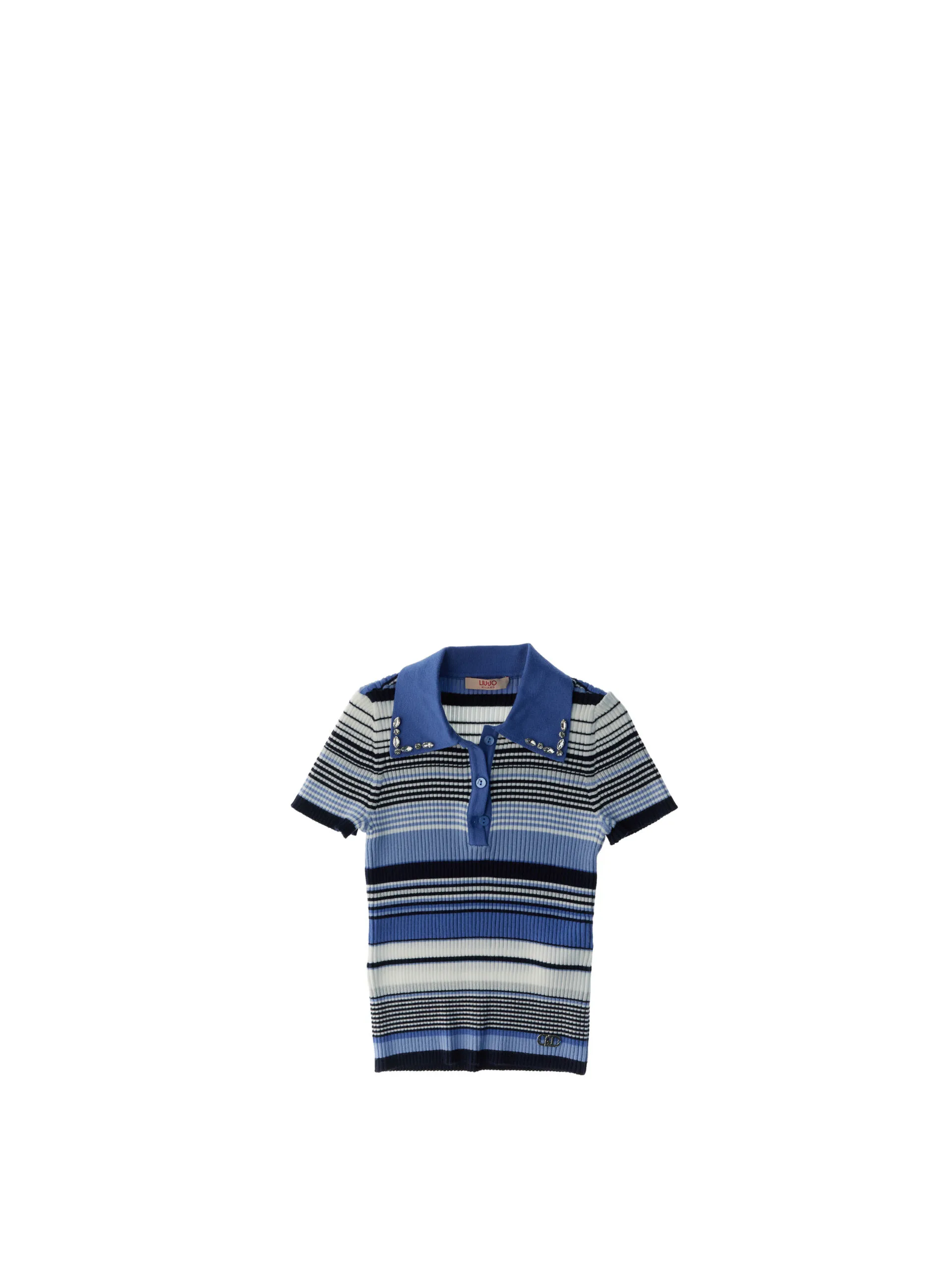 LIU JO Polo a righe JUNIOR BLU XS - Liu jo - FashionsVida