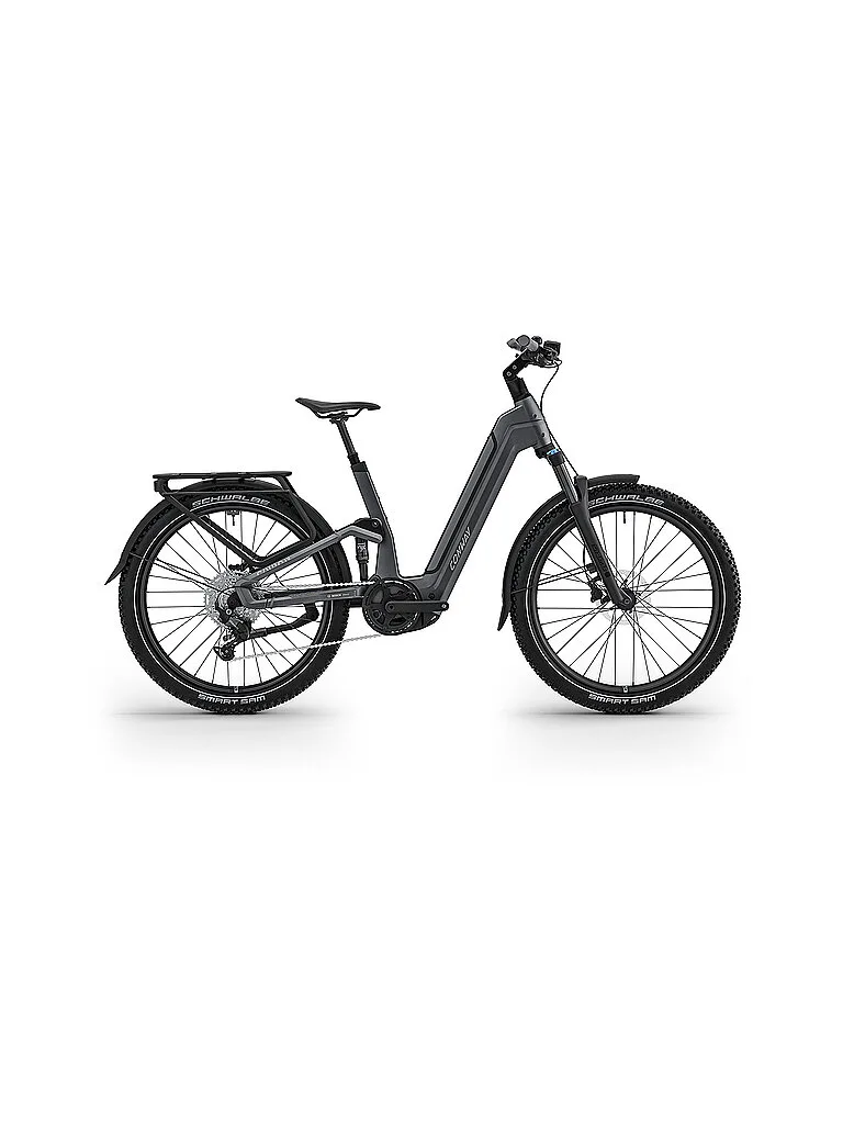 E-Bike Cairon C FS 2.0 800 SUV (Tiefeneinsteiger) grau M B - Conway - FashionsVida