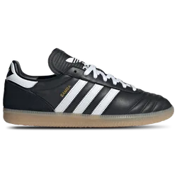 Samba Men's Sneakers - Black - Size 10.5 - Leather - Black - Size: 10.5
