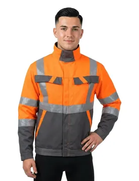 Veste Safe Light 15909 Hi-Vis Orange / Dark Anthracite S