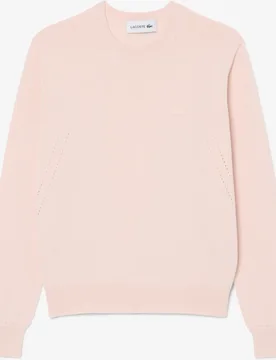 De cuello redondo de punto 3d en - Lacoste - FashionsVida