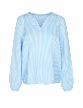 Maglietta a maniche lunghe blu L - Tom tailor - FashionsVida