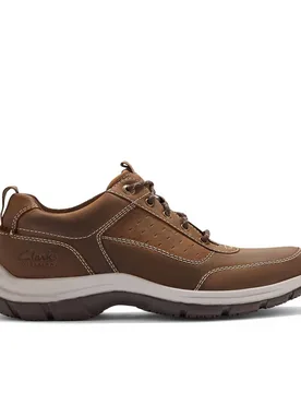 Spypath Ox Beeswax Leather Trainers, Walking - Brown - Size: 6.5-Standard Fit - Clarks - FashionsVida