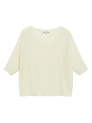 Comma Pull-over blanc S