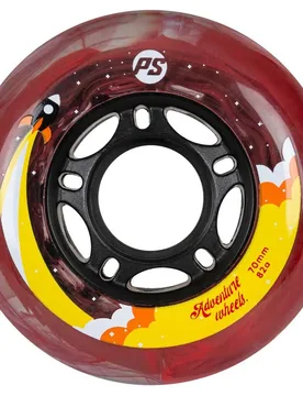 Roues De Patins Adventure 70 4 Unités Black / Red 70 mm / 82A unisex - Powerslide - FashionsVida