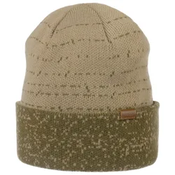 Distressed Morse Beanie Hat by - olive - Herren - Size: One Size