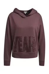 SWEATSHIRT W/ HOOD KANGAROO POCKET female