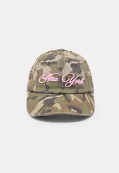 Basecap mit Camouflageprint Khaki OS