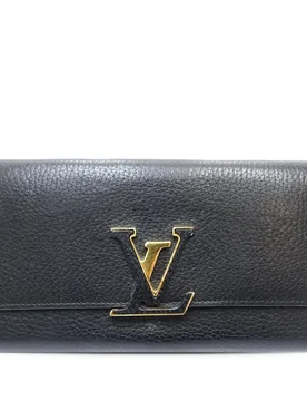 Taurillon Capucines Long Wallet - Louis Vuitton - FashionsVida