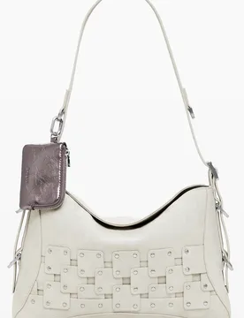 Damen PATCH-TASCHE Beige 25WAXPBR_BE6006