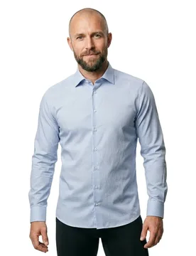 Chemise à Manches Longues Frontline 22704 Light Blue / White Checked 41 - MASCOT - FashionsVida