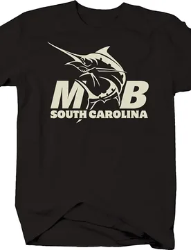 Myrtle Beach Marlin Shirt Softstyle T Shirts Black Premium Cotton Short Sleeve O-Neck Mens Tshirt S-3XL - Aliexpress - FashionsVida