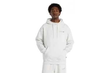 New - Linear Graphic Fleece Hoodie - Sweatshirt-Hoodie - weiss - Herren - Size: L