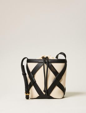 Twinset Sac seau en toile