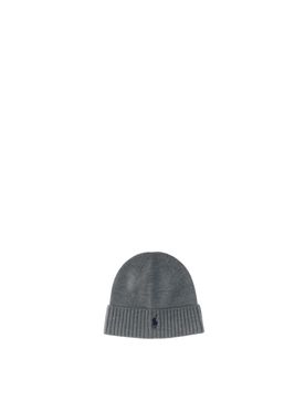 Berretto in lana POLO GRIGIO U