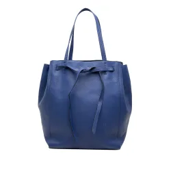 Small Leather Phantom Cabas Tote