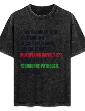 Your Girl Might be a Foodborne Pathogen - Oddly Specific T-Shirt Soft Lightweight Cotton T-Shirt - Aliexpress - FashionsVida