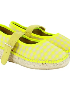 Bailarinas planas con hebilla fantasia vichy - star love - FashionsVida