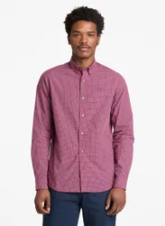 CAMICIA IN POPELINE A QUADRI MICRO M