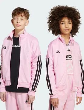 Kids Unisex House Of Tiro Track Top - Pink - Size 11-12y - ADIDAS Sportswear - FashionsVida