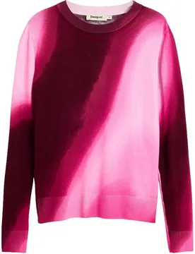 Jersey de mujer punto manga larga - Desigual - FashionsVida
