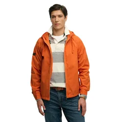 Giacca Washed Twill Washed Orange L
