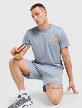 Mens Graphic Reaxion Pantaloncino - Grigio, grigio grigio Uomo taglia S - The North Face - FashionsVida