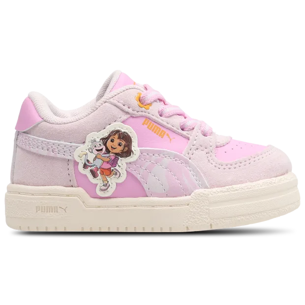 CA Pro Baby Shoes - Pink - Size 8 - Suede - Pink - Size: 8 - Puma - FashionsVida