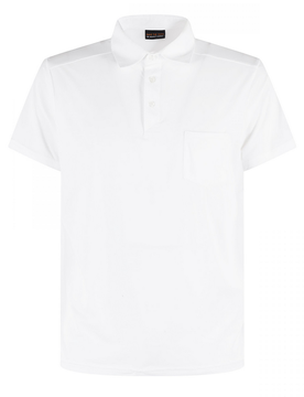 Polo con taschino uomo bianco