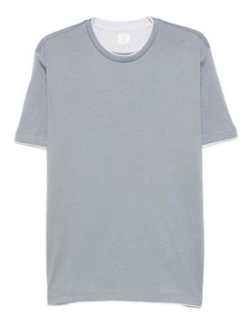 T-shirt Argilla E Grigio Chiaro