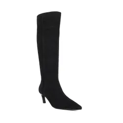 Womens Ladies Siana - Suede Knee High Boots - Black - Size Uk 3