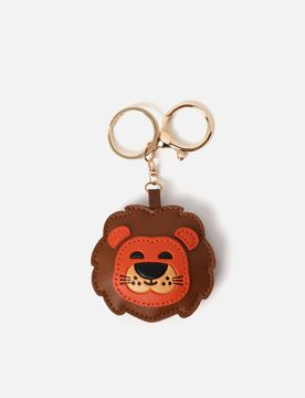 Misako Lion lion key ring Brown