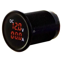 Voltage&amp Meter 4.5-30v& 0-15a Black One Size unisex