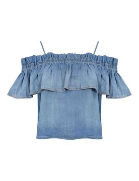 Blusa Bloch In Di Cotone