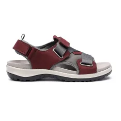Pursue' Sandals - Maroon - Size: 8