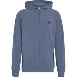 D4T Workout Full-Zip Hoodie Herren Jacke, blau L