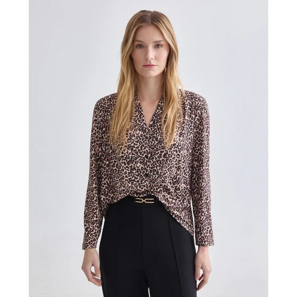 Blusa de mujer estampada manga larga - Zermatt - FashionsVida