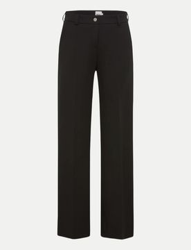 Wide-Leg Hose Style Maine Schwarz 22