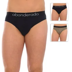 Slips Asa0c7l Natural Comfort Ultra-soft Bamboo Fabric 2 Unités Black Khaki M