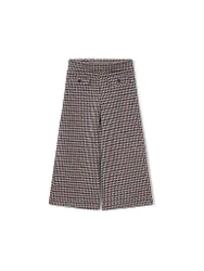 Pantaloni ragazza Wide Leg beige 110