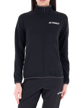 Adidas Felpa con zip NERO L