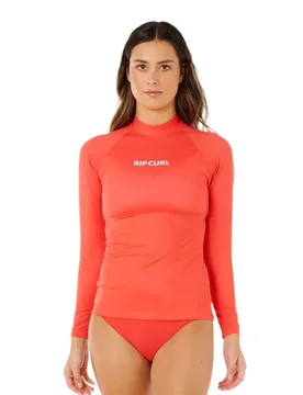 Rash Guard Manches Longues Classic Surf Upf Red L - Rip curl - FashionsVida