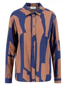 Camicia A Maniche Lunghe 2508181 Cinnamon 42 - Fynch Hatton - FashionsVida