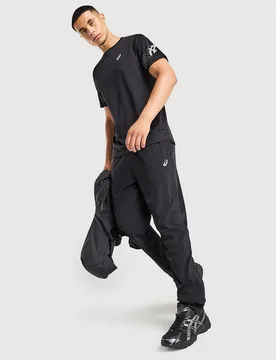 Mens Pantaloni della Tuta Icon - Nero, nero nero Uomo taglia XS - Asics - FashionsVida
